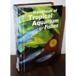 Handbook Of Tropical Aquarium Fishes Guide Hardcover Vintage Book